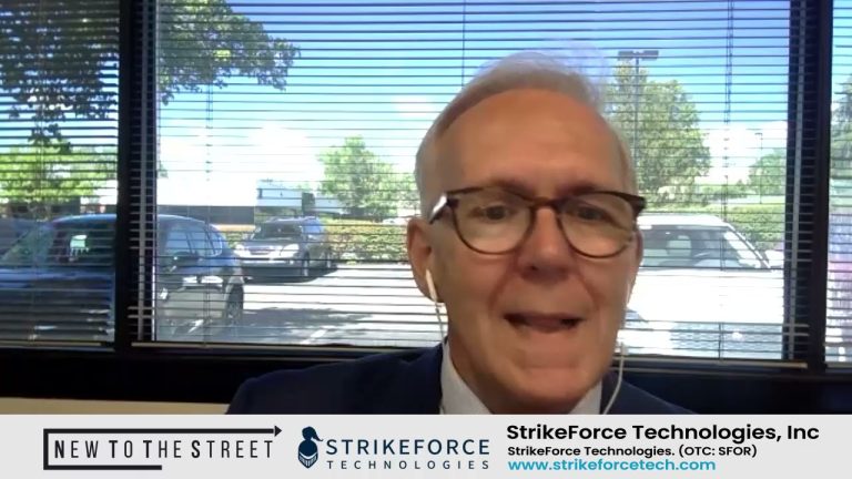 Jane King interviews George Waller, Executive VP and Co-Founder of Strike Force Technologies
