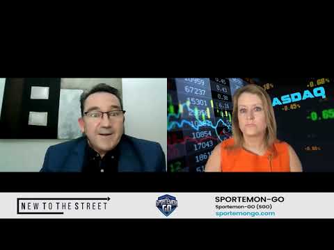Sportemon-Go CEO Ricky Jackson visits New to the Street