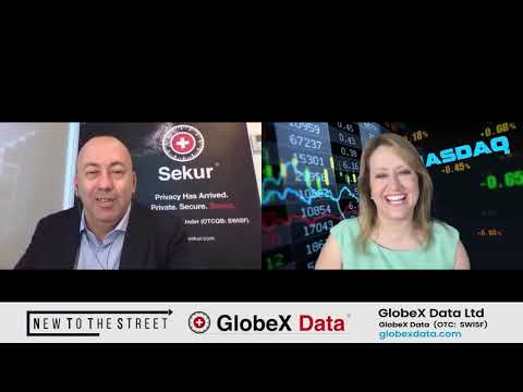GlobeX Data CEO Alain Ghiai visits New to the Street to discuss their US launch.