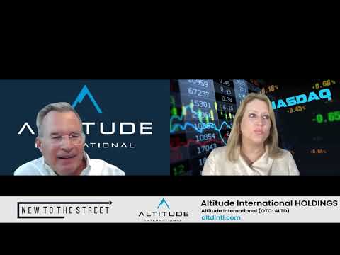 Jane King interviews Mr. Greg Breunich, CEO of Altitude International, Inc