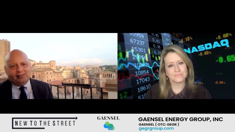 Gaensel Energy Group, Inc.’s (OTCPINK: GEGR) interview with Mr. Peter Koley, CFO.