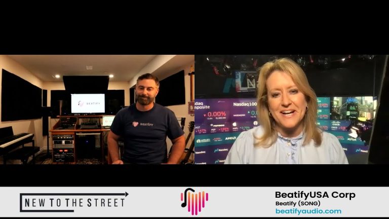 Cryptocurrency Beatify, Inc. (CYRPTO:SONG) ($SONG) interview with Mr. Darryl Hillock, Founder.
