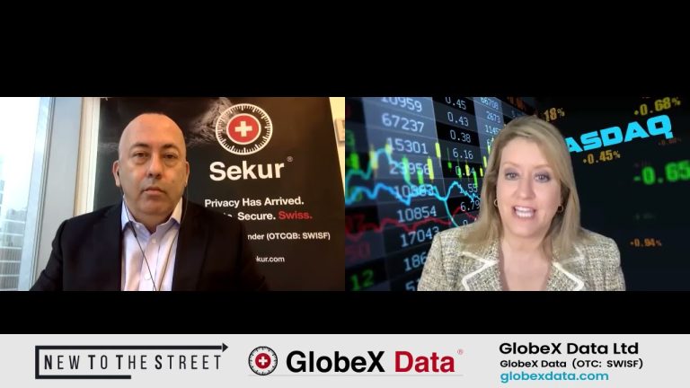 GlobeX Data Ltd.’s (OTCQB:SWISF) (CSE:SWIS) (FRA:GDT) interview with Mr. Alain Ghiai, CEO