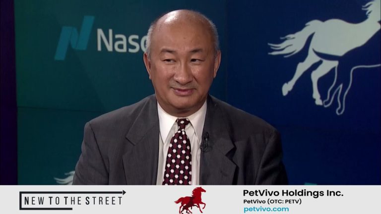 PetVivo Holdings, Inc.’s (NASDAQ:PETV) interview with Mr. John Lai, CEO & President.