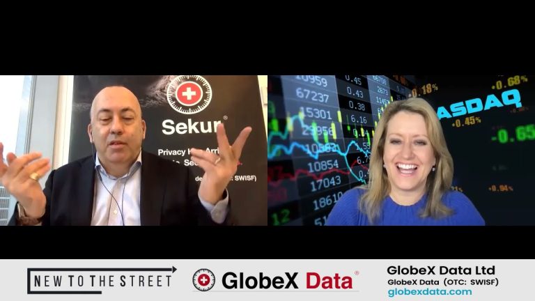 GlobeX Data, Ltd.’s (OTCQB:SWISF) (CSE:SWIS) (FRA:GDT) interview with Mr. Alain Ghiai, CEO