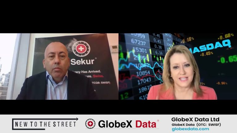 GlobeX Data Ltd.’s (OTCQB: SWISF) (CSE: SWIS) (FRA: GDT) interview, Mr. Alain Ghiai, CEO