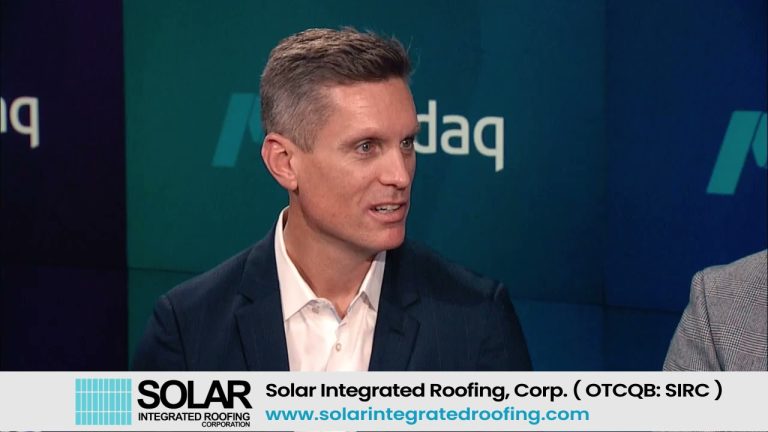 Solar Integrated Roofing, Inc.’s interviews, Mr. Pablo Diaz, President, and Mr. Troy Cylmer, COO.