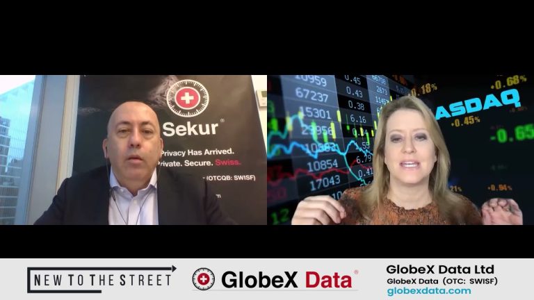 GlobeX Data Ltd.’s (OTCQB: SWISF) (CSE: SWIS) (FRA: GDT) interview, Mr. Alain Ghiai, CEO