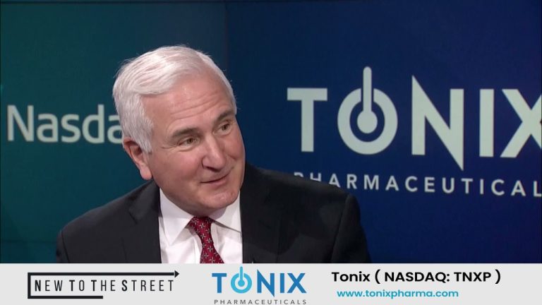 Tonix Pharmaceuticals, Inc.’s (NASDAQ: TNXP) interview, Mr. Seth Lederman, CEO