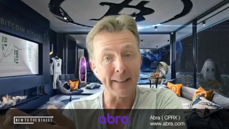 Abra’s  (CRYPTO: CPRX) ($CPRX) interview, Mr. Bill Barhydt, CEO