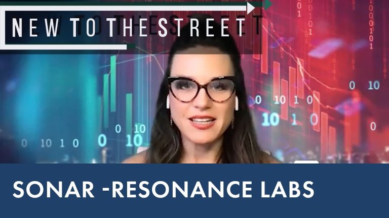 Sonar -Resonance Labs Ltd.’s interviews, Mr. Michael Wood, CFO, and Mr. Cristiano Troffei, (CIO)