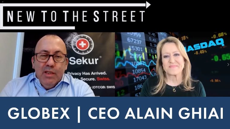 Alain Ghiai, CEO GlobeX Data on New to the Street