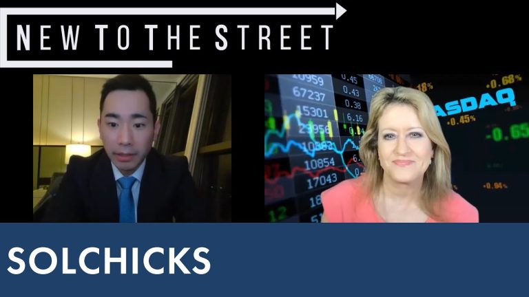 William Wu, CEO of SolChicks  joins New to The Street with TV Anchor Jane King