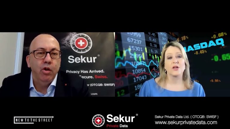 Sekur Private Data, Ltd.’s interview with Mr. Alain Ghiai, CEO.