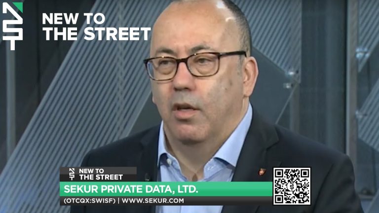 Sekur Private Data, Ltd.’s (OTCQX: SWISF) (CSE: SKUR) (FRA: GDT0) interview with Alain Ghiai, CEO.