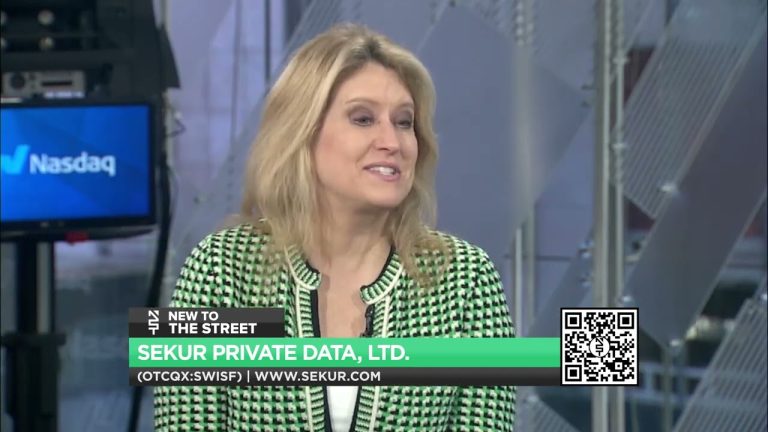 Sekur Private Data, Ltd.’s (OTCQX: SWISF) (CSE: SKUR) (FRA: GDT0) interview with Alain Ghiai, CEO.