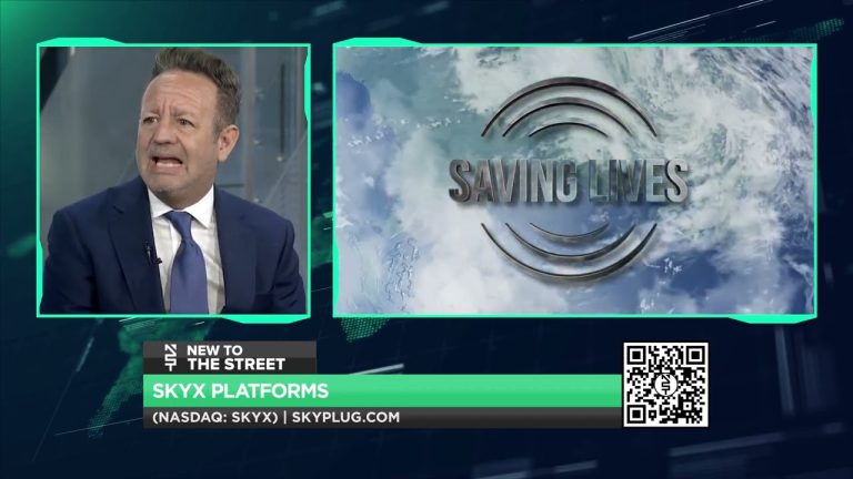 SKYX Platforms on New to the Street |  Bloomberg, August 27, 2022