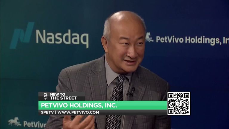 PetVivo Holdings, Inc.’s interview with John Lai, CEO & President