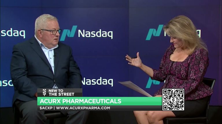 Acurx Pharmaceuticals, Inc.’s (NASDAQ: ACXP) ($ACXP) interview with David Luci, President / CEO.