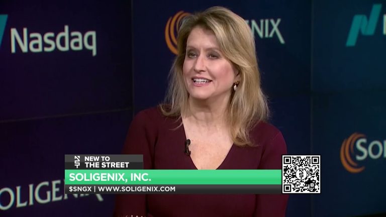 “Treating Rare Diseases” – Soligenix, Inc.’sinterview with Dr. Christopher J. Schaber, CEO.