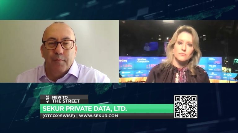 Sekur Private Data, Ltd.’s interview with Mr. Alain Ghiai, CEO.