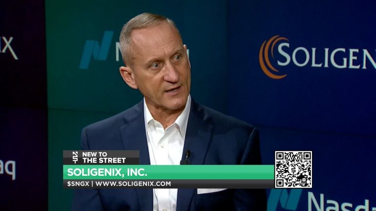 “Treating Rare Diseases” – Soligenix, Inc.’s interview with Dr. Christopher J. Schaber,  CEO