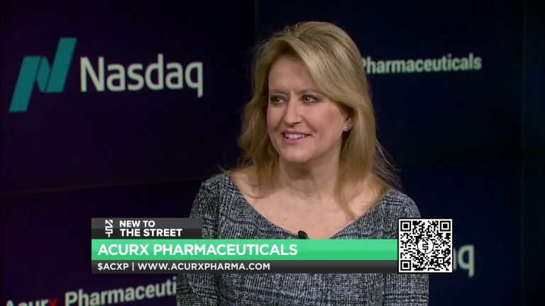 Acurx Phamaceuticals, Inc.’s (NASDAQ: ACXP) ($ACXP) interview with David Luci, President / CEO.