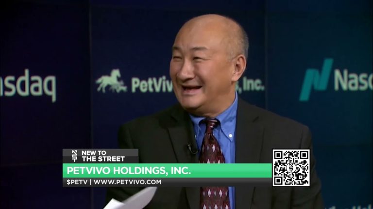 PetVivo Holdings, Inc.’s interview with John Lai, CEO & President.