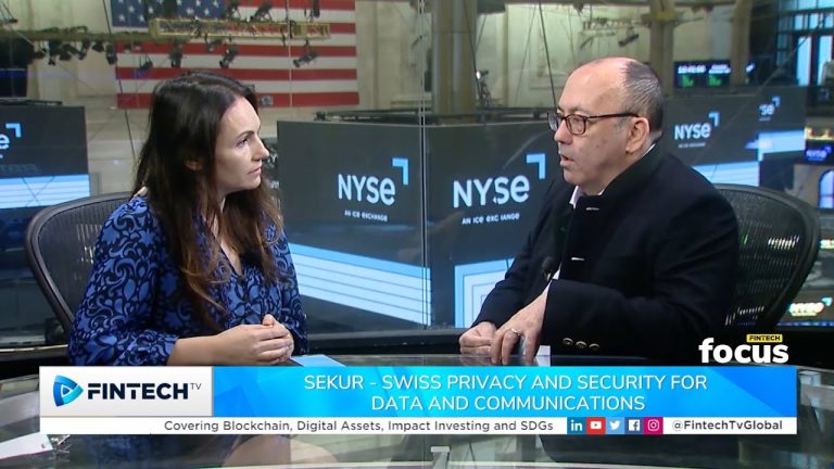 “Special Episode,” FINTECH.TV interview with  Sekur Private Data, Ltd.’s CEO, Alain Ghiai.