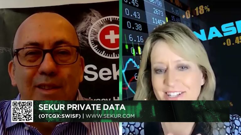 Sekur Private Data, Ltd.’s (OTCQX: SWISF) (CSE: SKUR) (FRA: GDT0) interview with Alain Ghiai, CEO.