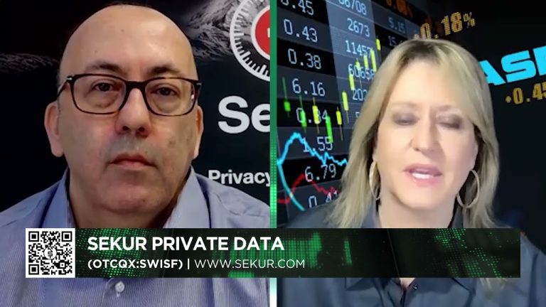 Sekur Private Data, Ltd.’s (OTCQX: SWISF) (CSE: SKUR) (FRA: GDT0) interview with Alain Ghiai, CEO