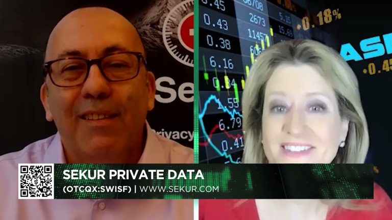 Sekur Private Data, Ltd.’s (OTCQX: SWISF) (CSE: SKUR) (FRA: GDT0) interview with Alain Ghiai, CEO.