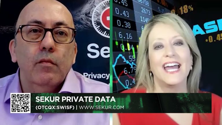 Alain Ghiai, CEO Sekur Private Data, on New to the Street