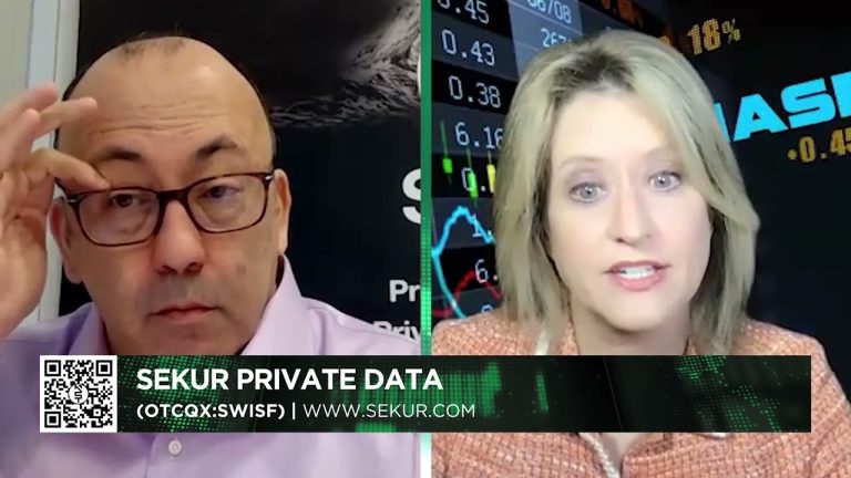 Sekur Private Data, Ltd.’s (OTCQX: SWISF) (CSE: SKUR) (FRA: GDT0) interview with Alain Ghiai, CEO