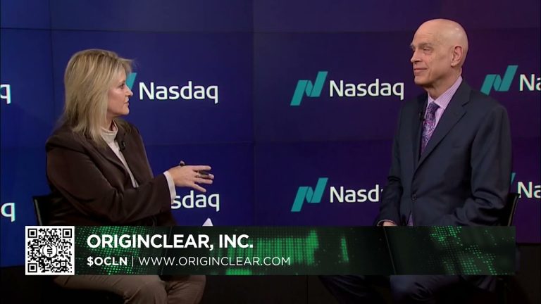OriginClear, Inc.’s (OTC: OCLN) ($OCLN) interview with Riggs Eckelberry, CEO.