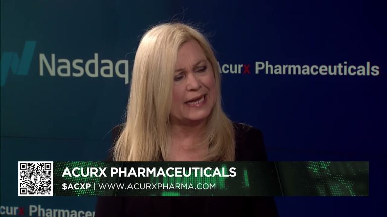 Acurx Pharmaceuticals, Inc.’s (NASDAQ: ACXP) ($ACXP) interview with David Luci, President/CEO.