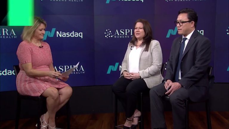 Aspira Women’s Health interview with Nicole Sandford, CEO, and Dr. Ryan Phan, Ph.D.,