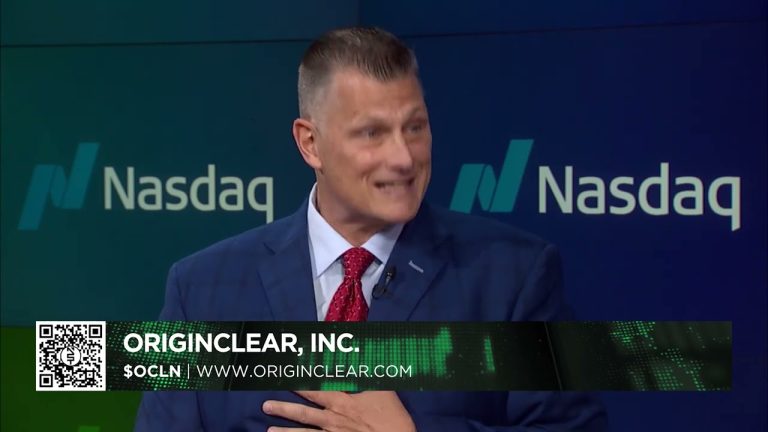 Water Company – OriginClear, Inc.’s interview with Ken Berenger, Executive Vice-President