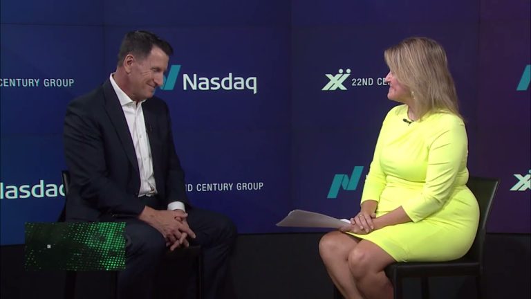 New to the Street | 22nd Century Group Interview