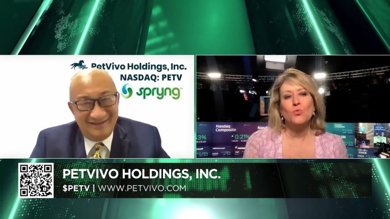 Pet Health – PetVivo Holdings, Inc.’s interview with John Lai, CEO/President