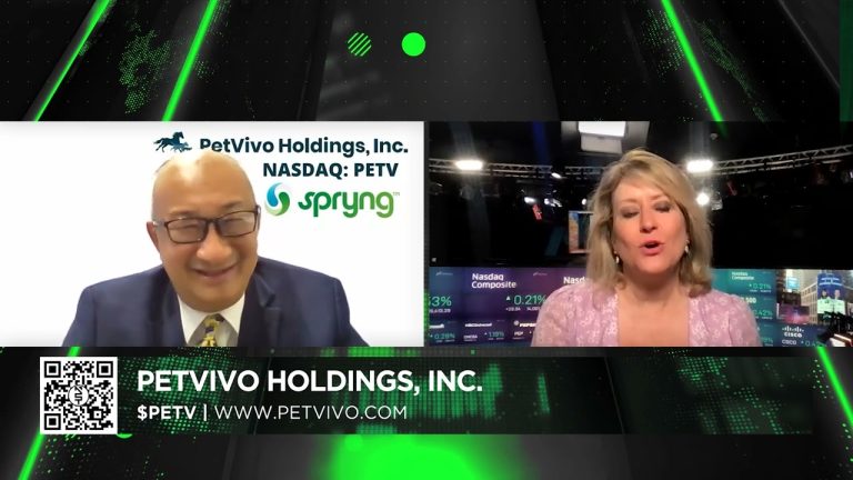 PetVivo Holdings, Inc.’s interview with John Lai, CEO/President