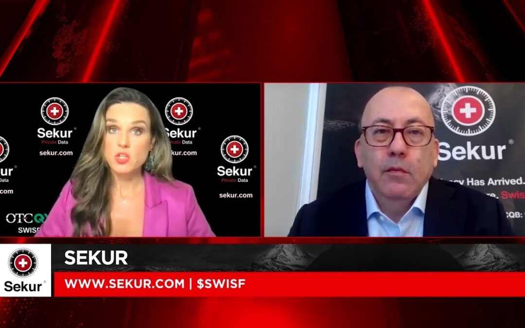 “Sekur Privacy & Sekur Security Segment – The Weekly Hack” interview with internet privacy expert Mr. Alain Ghiai, CEO, Sekur Private Data, Ltd. (OTCQX: SWISF) (CSE: SKUR) (FRA: GDT0) ($SWISF) (Sekur®).