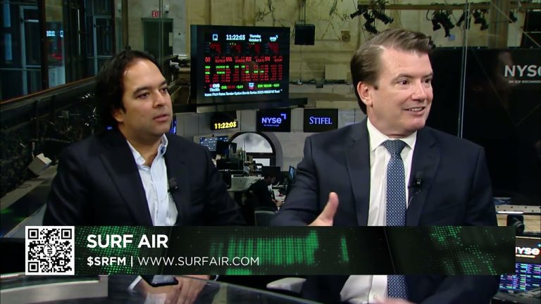 Surf Air Mobility, Inc.’s interviews with Stan Little, CEO, and Sudhin Shahani, Founder.