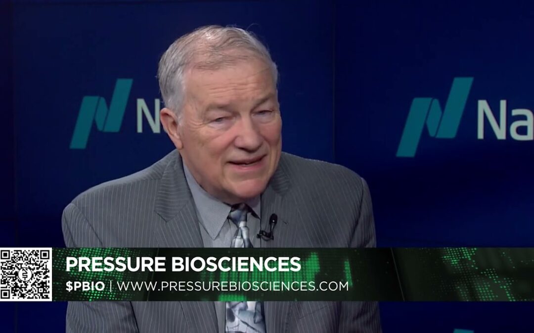 Life Sciences Industry Equipment – Pressure BioSciences, Inc.’s (OTCQB: PBIO) ($PBIO) interview with Richard T. Schumacher, President/CEO.