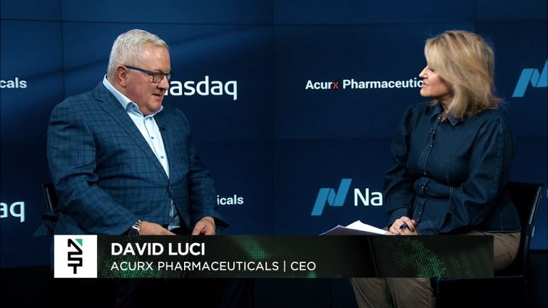 Biopharmaceutical – Acurx Pharmaceuticals, Inc.’s interview with David Luci, President/CEO.