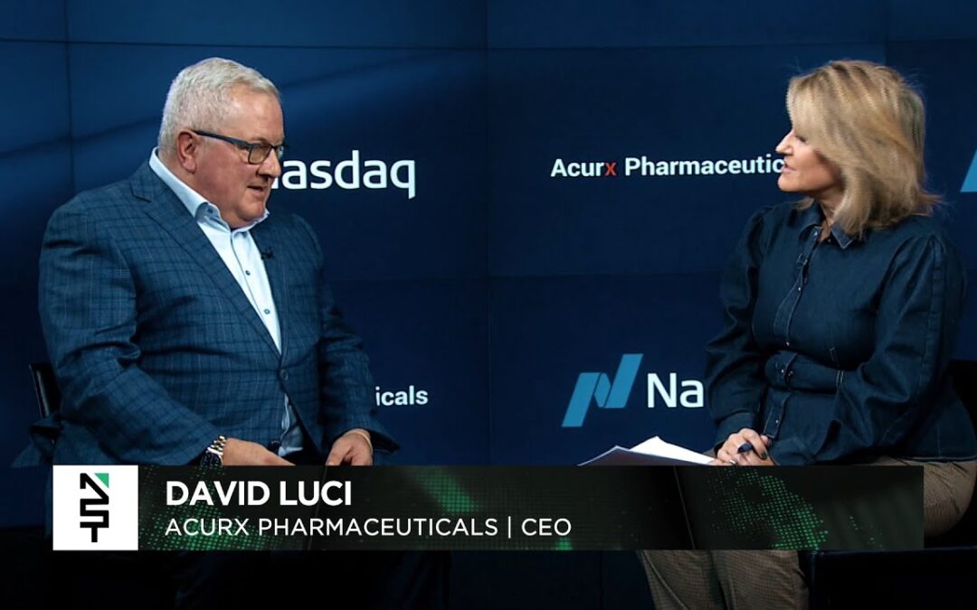 Biopharmaceutical – Acurx Pharmaceuticals, Inc.’s (NASDAQ: ACXP) ($ACXP) interview with David Luci, President/CEO.