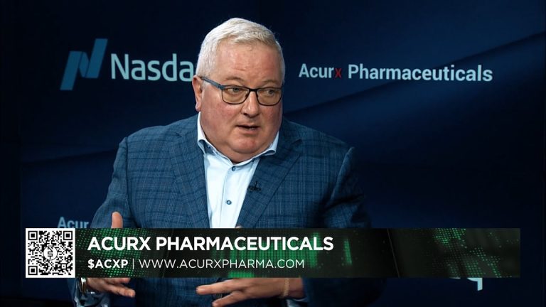 Acurx Pharmaceuticals, Inc.’s (NASDAQ: ACXP) ($ACXP) interview with David Luci, President/CEO.