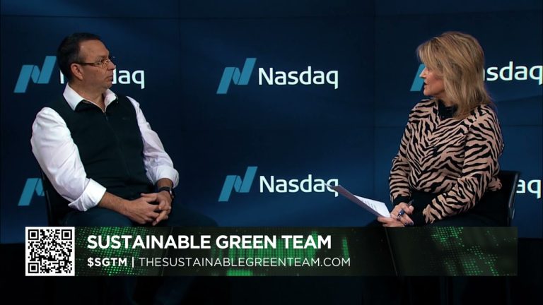 The Sustainable Green Team, Ltd.’s interview with Tony Raynor, CEO and Founder.