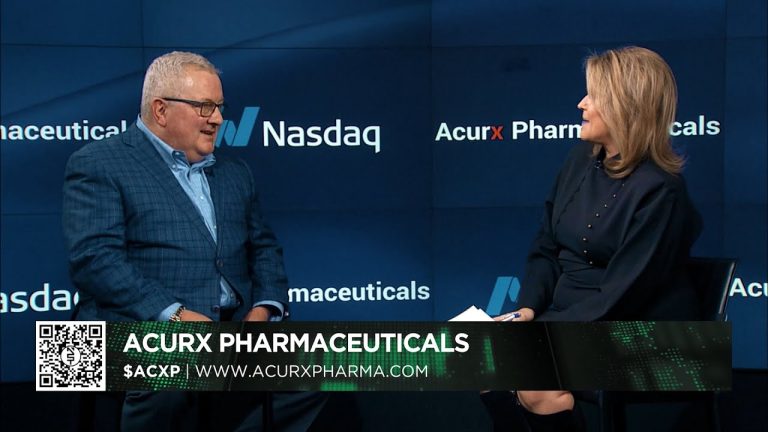 ACURX Interview In New to the Street