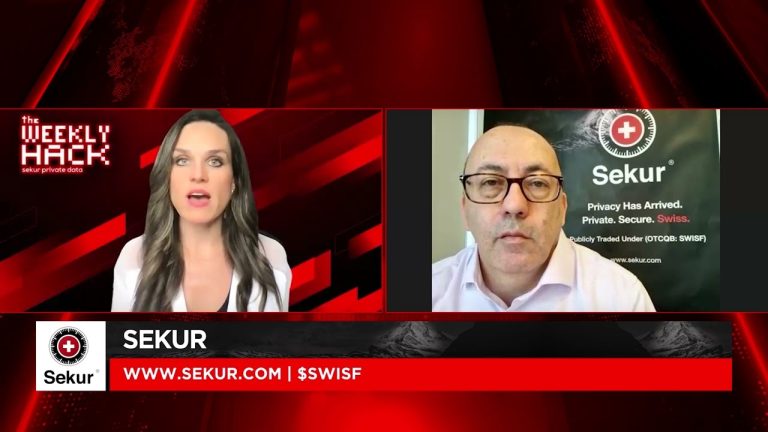 “Sekur Privacy & Sekur Security – Weekly Hack” segment with internet privacy expert  Alain Ghiai
